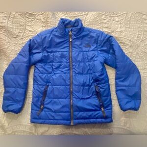 The North Face Kids Blue Puffer Jacket